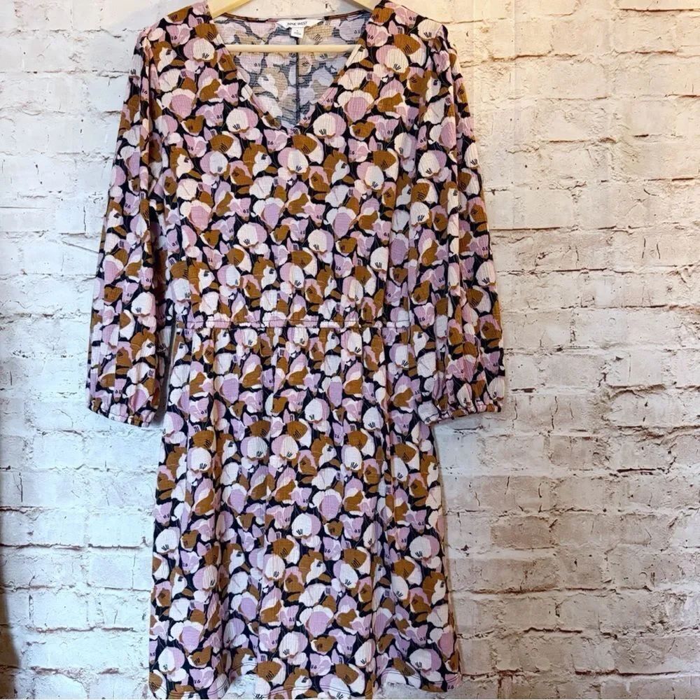 Nine West floral knit dress
